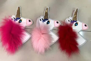 

Unicorn Mix Patches Iron On Embroidered Appliques DIY Clothes hat bag shoe Craft destash free shipping