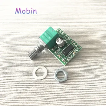 

30PCS/LOT PAM8403 5V Power Audio Amplifier Board 2 Channel 3W W Volume Control/ USB Power best quality Free shipping