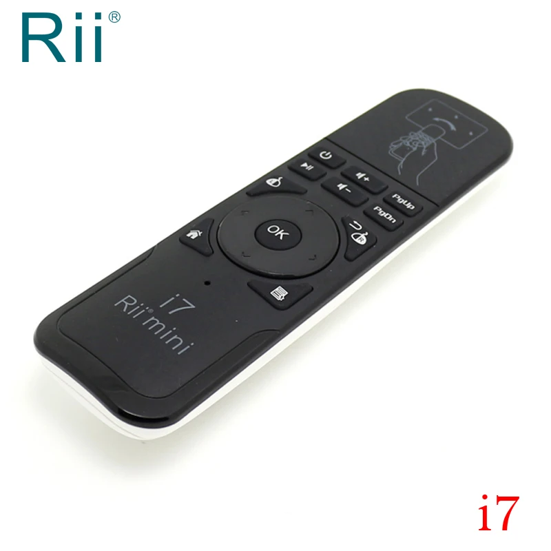 [ DHL] Rii i7 2,4G Беспроводная ультра тонкая воздушная мышь для Android tv Box/PC/проектор/Smart tv Высокое качество-30 шт