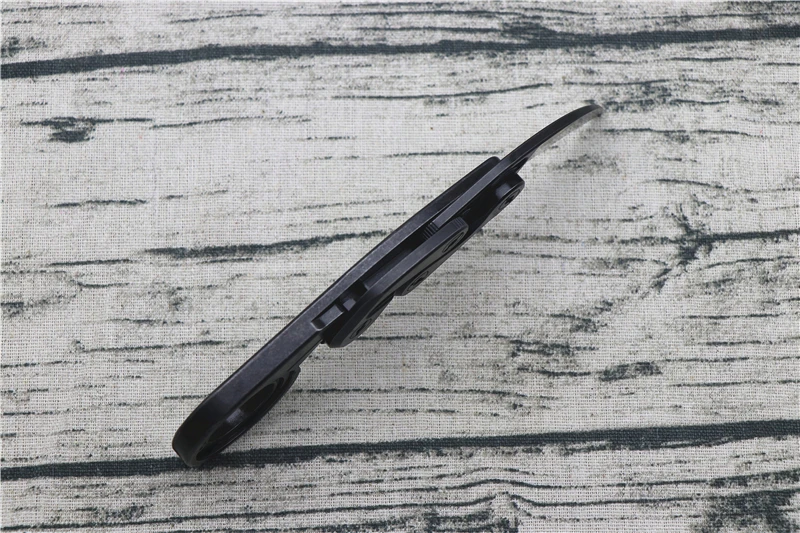 Механический нож-коготь Caswell M390 с порошковым стальным лезвием+ стальная ручка, многофункциональный охотничий инструмент для отдыха на природе