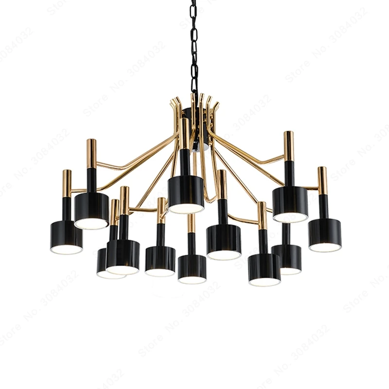 

BDBQBL 12/15 Heads Iron Pendant Lights Nordic Simple AC 90-260V G4 Pendant Lamp Originality Personality Bedrooms Hanglamp