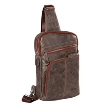 Высококачественная Мужская сумка через плечо из натуральной кожи, винтажная сумка через плечо, мужская сумка через плечо