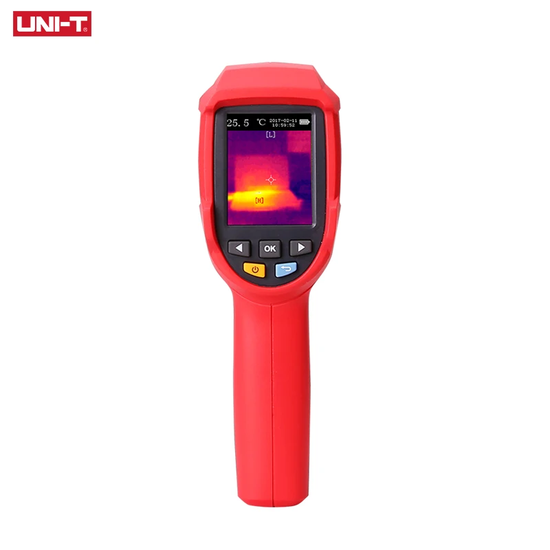 

UNIT UTi89 Thermal Imaging Camera Infrared Thermometer Imager -30C to 450C Degree 4800 pixels High Resolution Color Screen