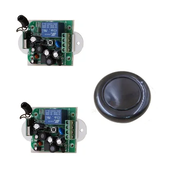 

AC 85V 110V 120V 220V 250V Wireless Remote Control Switch with Manual Button 2 Receiver +1 Transmitter for Smart Home 315/433mhz