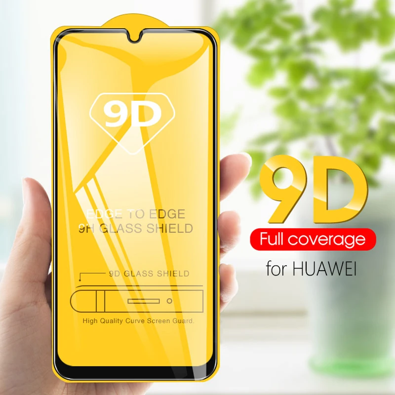 

9D Screen protector for Huawei P20 P30 Mate 20 X Lite Pro Honor 8X 9X 20 Full Cover Screen Film Protection Tempered Glass