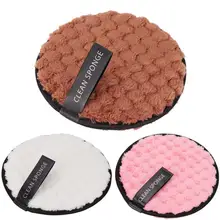 Микрофибра для макияжа лица спонж для снятия многоразовые двухсторонние салфетки для снятия макияжа текстильная салфетка Косметическая пуховка