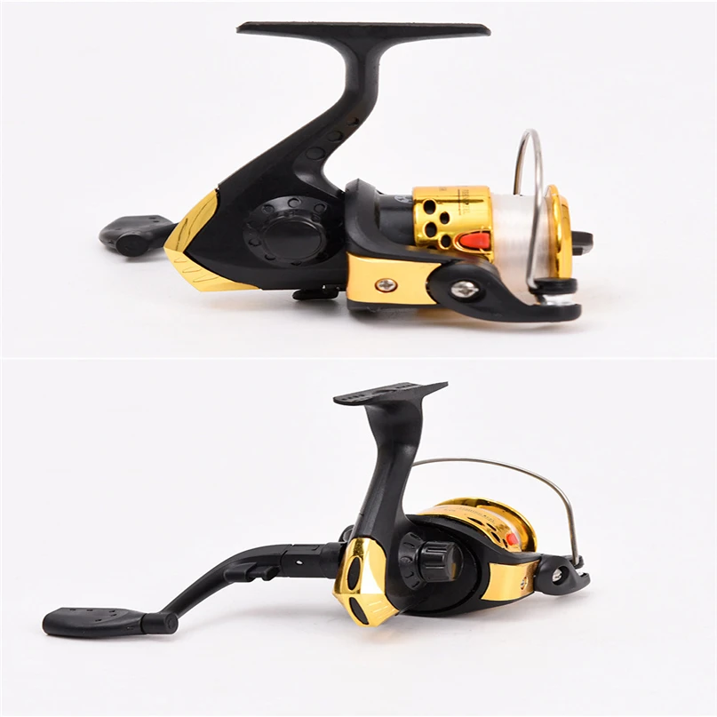 Fishing Reals Aluminum Body Spinning Reel High Speed G-Ratio 5.21 Fishing Reels with Line Copper rod rack drive Fish Tools #FS4 (20)