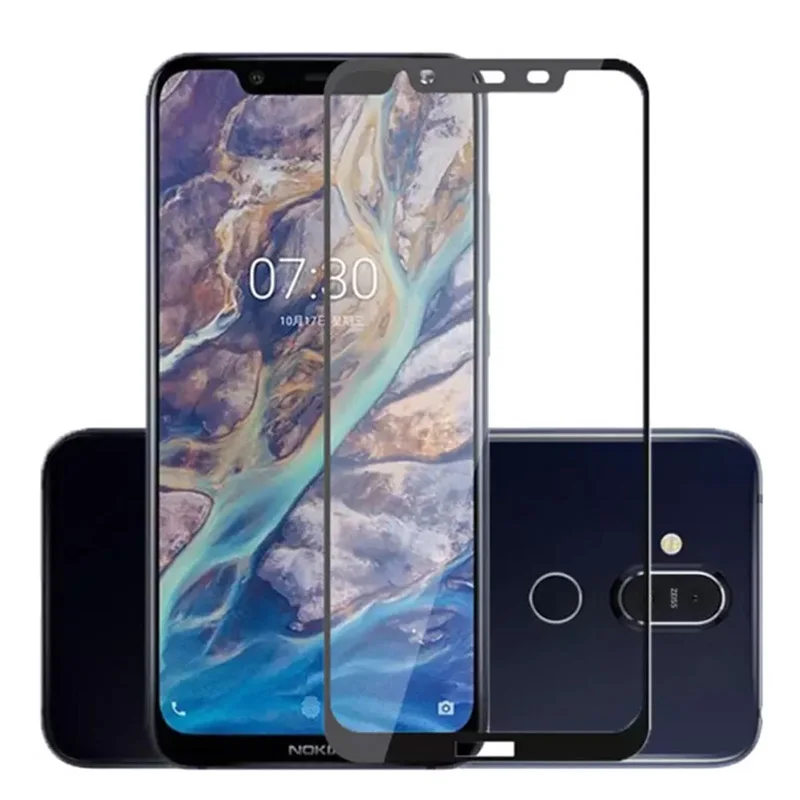 Чехол для телефона из закаленного стекла Nokia 2 3 5 6 7 Plus 8 9 1 X5 X6 X7 защита экрана