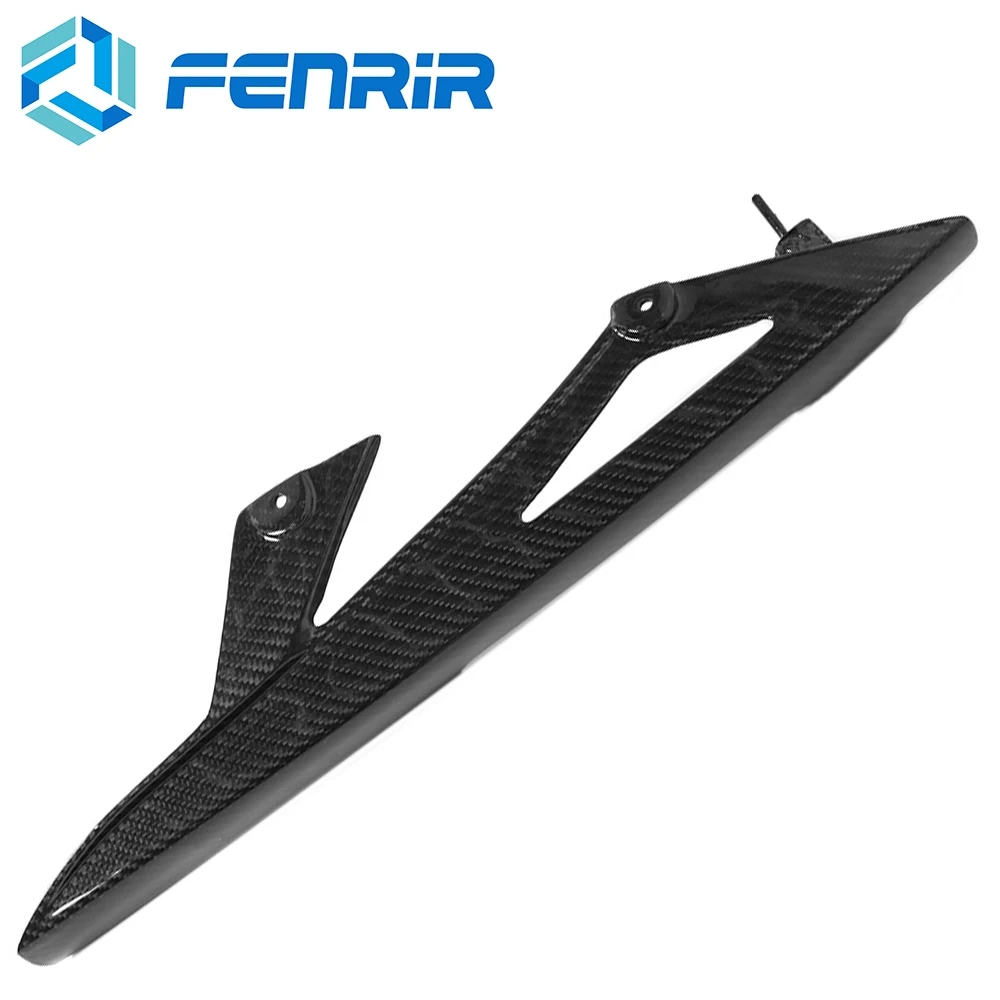 

FENRIR Carbon Fiber Motorcycle Chain Protector Guard Cover Rear Chain Mud Panel for Kawasaki Z1000 2010-2016 ZX10R 2006-2007