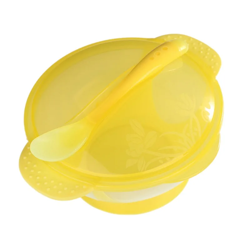 Baby Feeding Suction with Lid and Spoon Spill Proof Stayput Anti-scald Kids Insulated Bowls Shower Gift Set Baby Feeding Suction with Lid and Spoon Spill Proof Stayput Anti-scald Kids Insulated Bowls Shower Gift Set