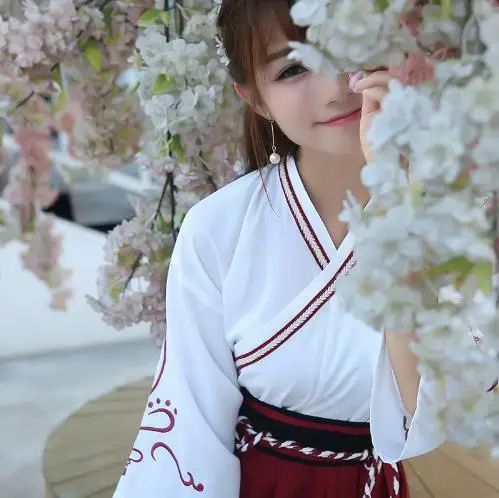 2018 new oriental women's elegant beauty traditional hanfu chinese ancient empress princess costume han dynasty clothing Women's Sets