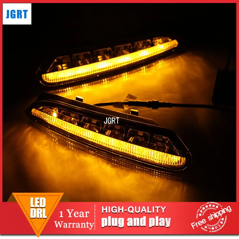 

car styling 2014 For Buick Encore LED DRL For Encore led fog lamps daytime running light High brightness guide LED DRL