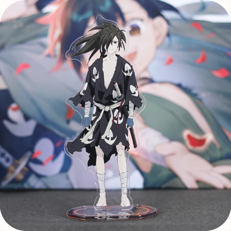  Japan Anime Dororo Hyakkimaru Cosplay Stand Figure+Base Acrylic Charm Model Plate Desk Decor Boy Gi
