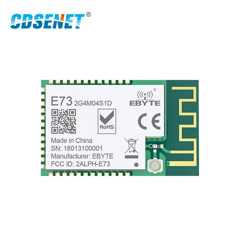 NRF51822 Ble 4 2 беспроводной модуль PCB антенна IPX интерфейс CDSENET 4DBM Bluetooth передатчик