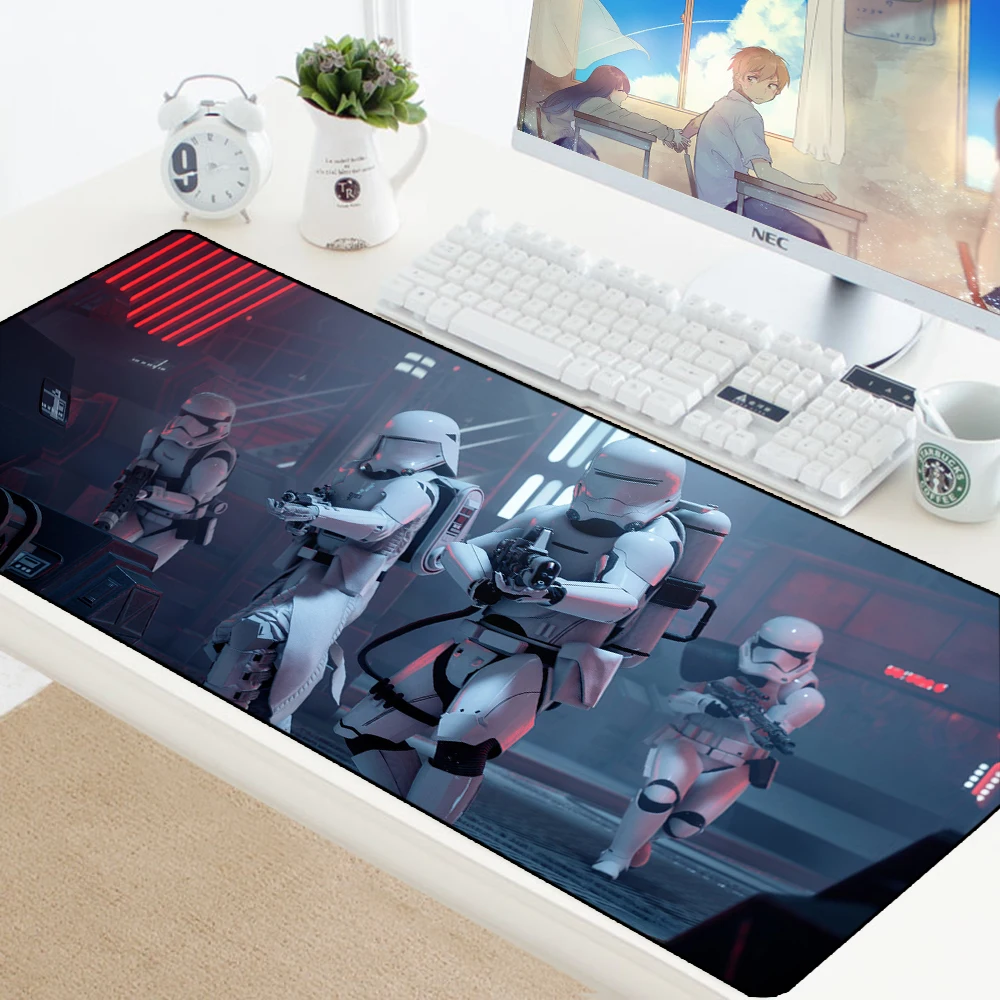 Star Wars King Gaming Mouse Pad XL Keyboard Computer Gamer Desk PC Laptop Computer Home Office Spee
