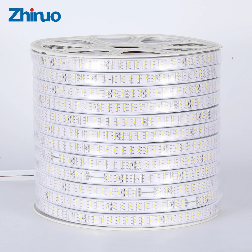 Светодиодная лента теплая белая синяя сменная SMD2835 высокая яркость 240