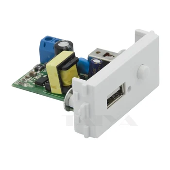 

220V USB charge connector wall plate