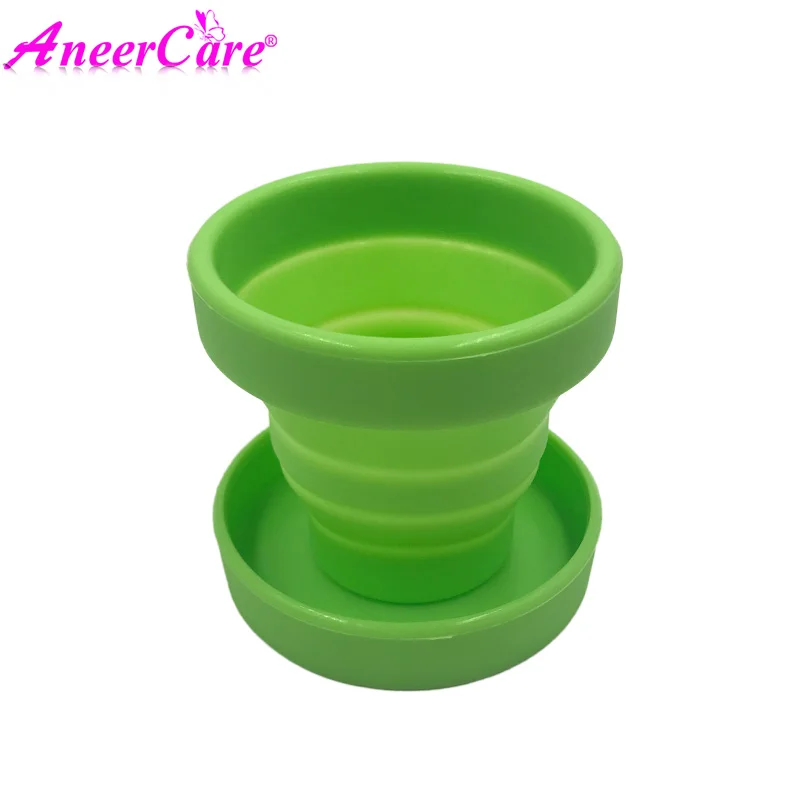 1pcs sterilizer cup for women menstrual cup silicona flexible Menstrual sterilizing cup Foldable Outdoor Sport Water Cup