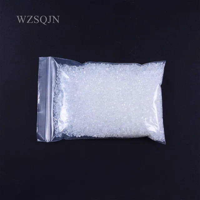 Grain de kératine italienne-50 gramme/LOT 50g granule de kératine couleur blanche pour cheveux I tip/U-tip 1