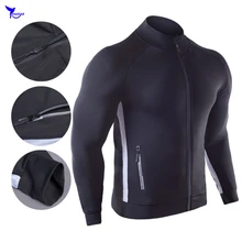 Быстросохнущие спортивные куртки для спортзала, фитнеса, мужчин, с длинным рукавом, стоячим воротником, толстовки для бега, на молнии, для пробежки, тренировочные карманы, спортивная одежда