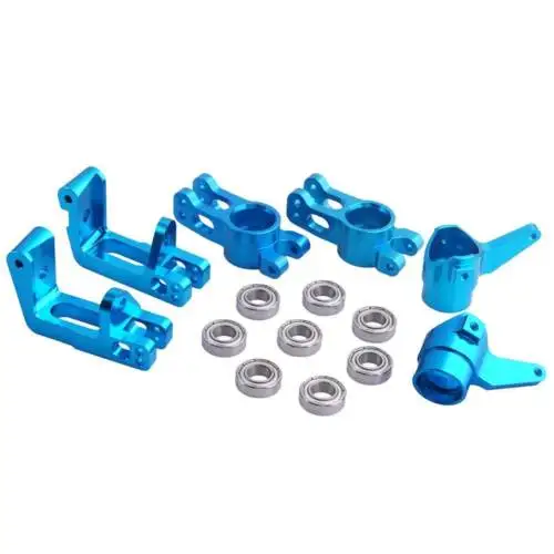 

1Set HSP Steel Ball Bearing 16*8*5mm R/F Hub Carrier Steering Carrier Front Wheel Hub Carrier For 1/8 RC Car Remote Control Cars