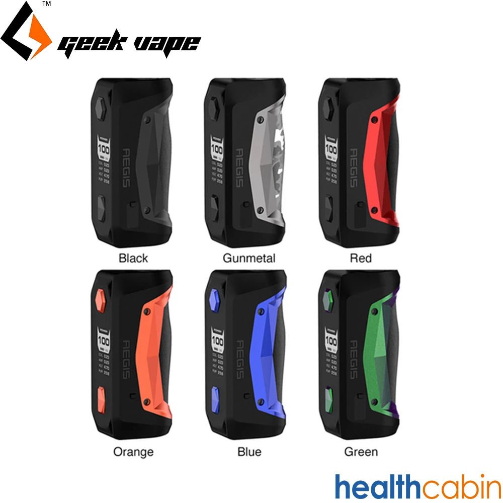 Geekvape Aegis Solo 100W коробка мод как чипсет питания 18650 батарея электронная сигарета