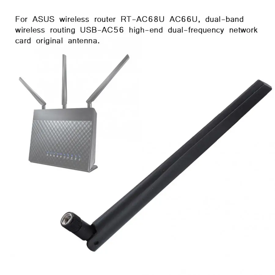 3 шт. Wi Fi роутер SMA беспроводная сетевая карта внешняя антенна для ASUS RT AC68u|Антенны