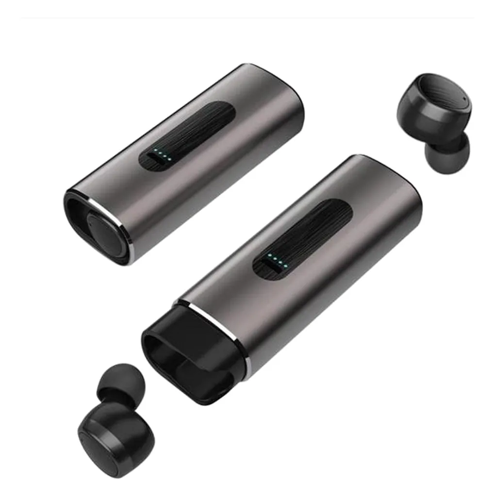 TWS Bluetooth Headset True Wireless Dual Stereo Music Sports With Microphone Charging Box | Электроника