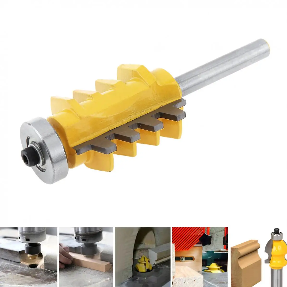 TORO 1 / 4 Angle Milling Cutter Handle Electric Cutting Tool Woodworking Cutter Engraving Machine Milling Cutter
