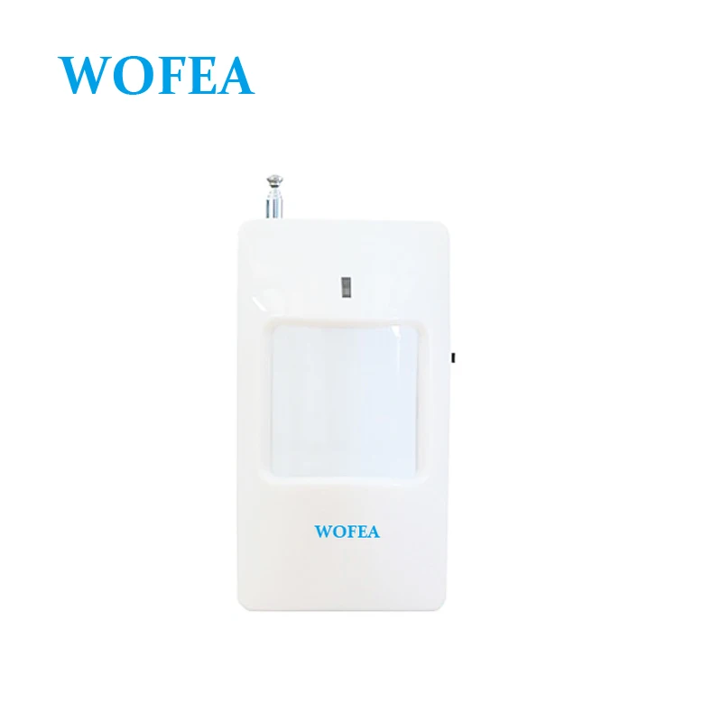 WOFEA Wireless PIR Sensor Motion Detector 433Mhz for IP camera Home