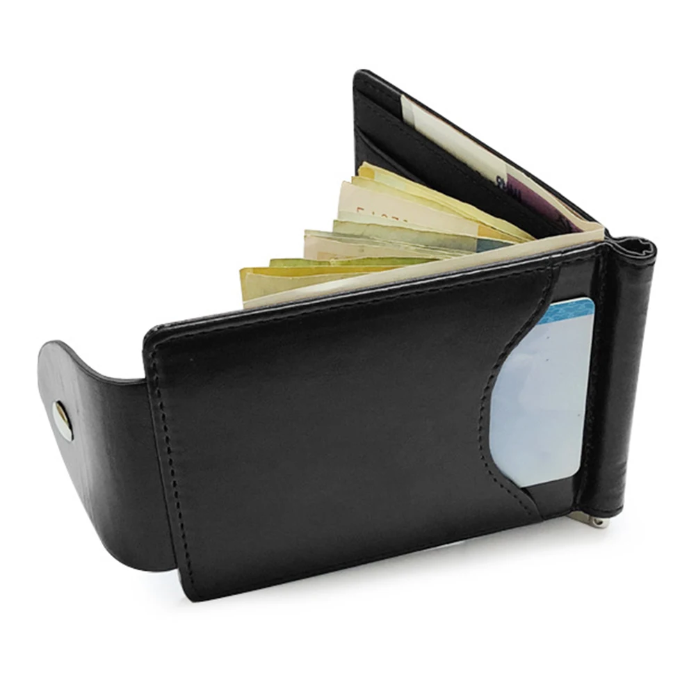 

Multifunction Mini Men Wallet Fashion Short Money Bag Gift Coin Pocket Portable Purse Card Holder PU Leather Hasp Clutch