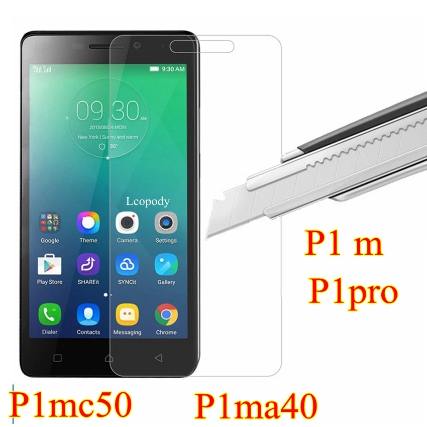 

Tempered glass FOR Lenovo vibe p1m p1 m p1 m P1mc50 P1ma40 c50 a40 screen protector SKLO GLAS film for Lenovo mobile phone
