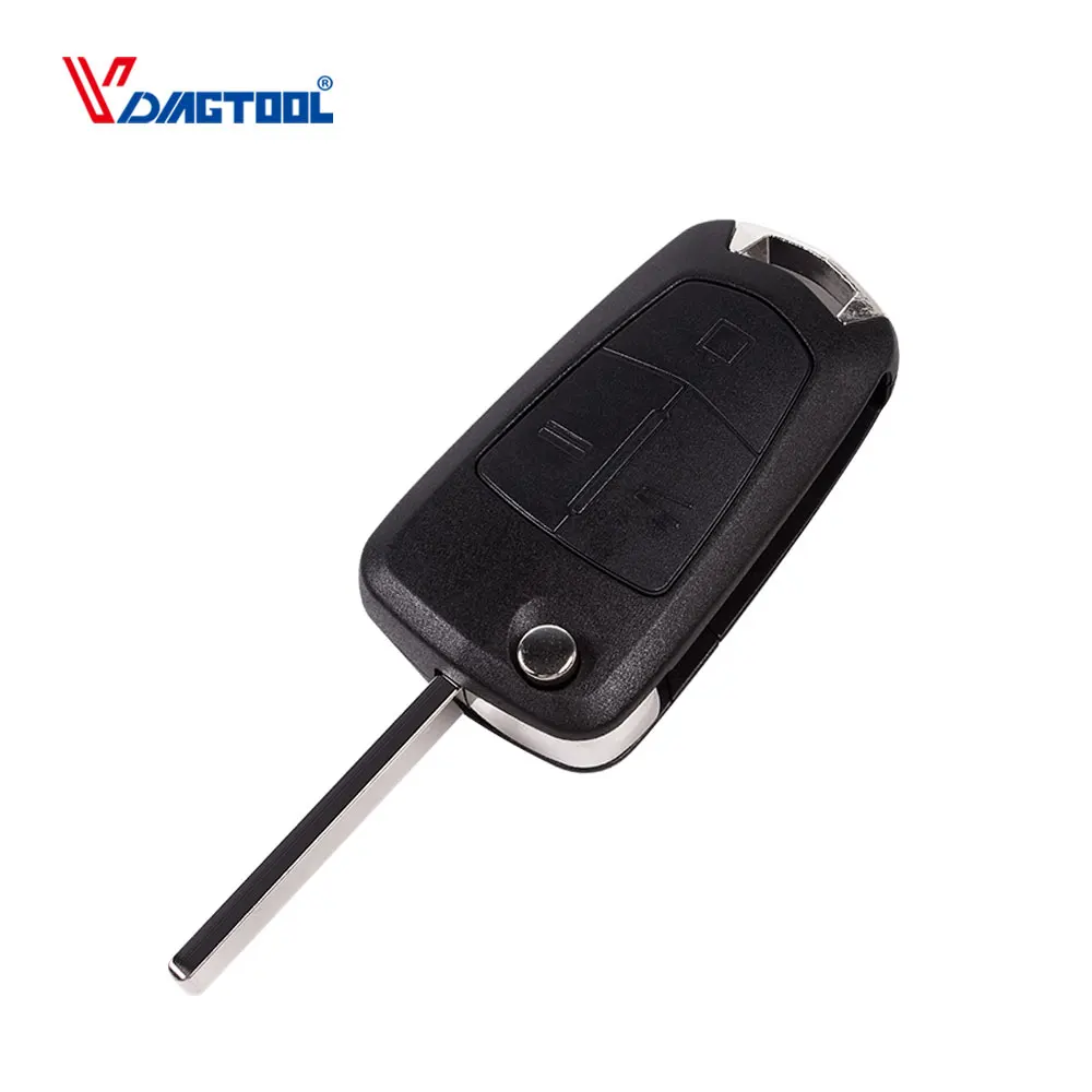 

Flip 3 Buttons Remote Folding Car Key Cover Fob Blank Case For Vauxhall Opel Corsa Astra Zafira Insignia with HU100 blade