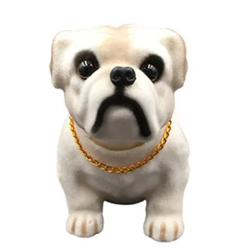 

Car Dashboard Doll Auto Nodding Dog Car Ornament Shaking Head Toy Auto Interior Decoration Bobblehead Dog Doll Car Accessories