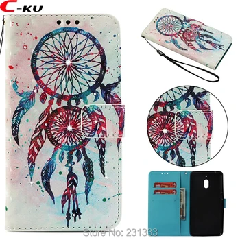 

C-ku For Huawei Honor 10 NOKIA 2.1 3.1 5.1 Diamond Bling Wallet Leather Pouch 3D Cartoon Flower Stand ID Card Skin Cover 100PCS