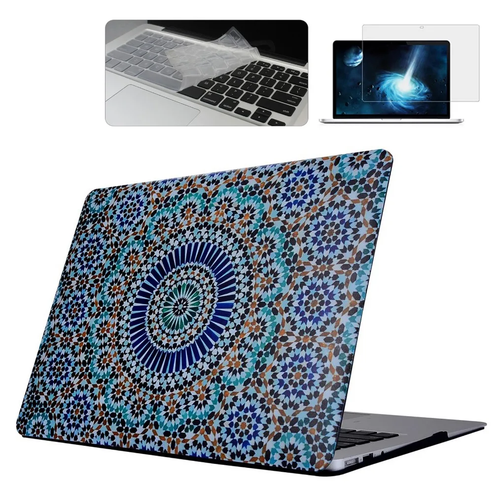 For Apple MacBook Pro 13" 15'' Pattern Hard Rubberized Hard Case Cover Protector For Apple MacBook Pro 13" 15'' Pattern Hard Rubberized Hard Case Cover Protector