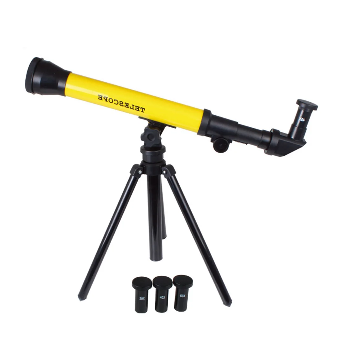 

Convenient Student Science Experiments Small Astronomical Telescope Set Educational Toys for Kids Children - Color Random