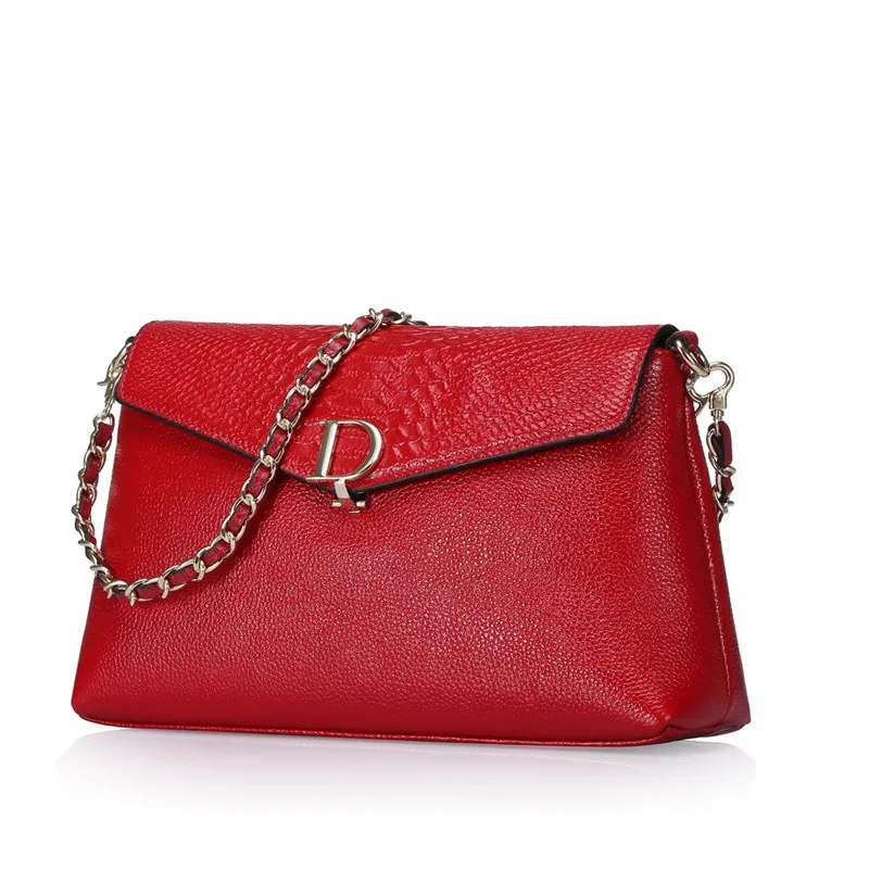 

Nesitu Red Black Blue Pink Grey Real Skin First Layer Genuine Leather Small Women Messenger Bags Ladies Shoulder Bags #M0712
