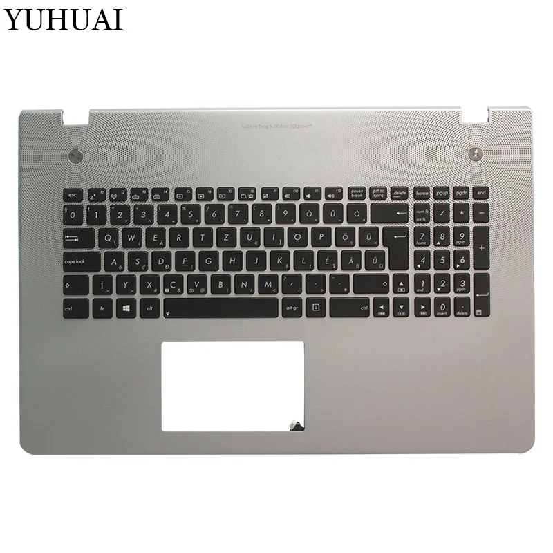 

New Hungary Keyboard for Asus N76 N76V N76S N76VM N76VB N76VJ N76VZ HU Laptop keyboard with backlit Palmrest Upper