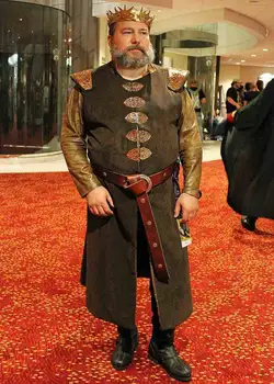 

Game of Thrones GOT season 8 King Robert Baratheon cosplay costume custom made