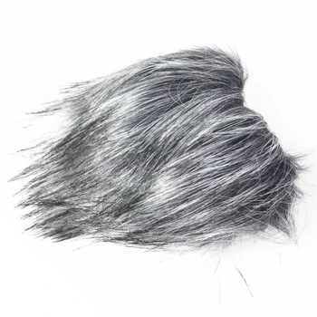 

Professional Outdoor Dusty MIC Furry Cover Windscreen Windshield Muff For TASCAM DR-100 MKII DR100 MKII Voice Microphone