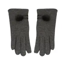 MUQGEW Модные женские Сенсорный экран для женщин зимние теплые перчатки варежки анти-УФ кружева рук теплые вязаные длинные перчатки