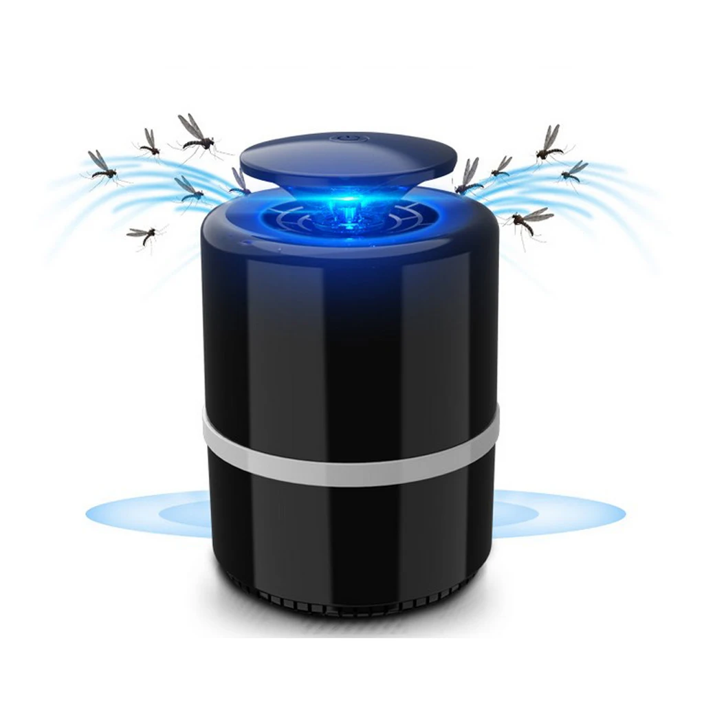 USB Photocatalyst Mosquito Killer Lamp Anti Mosquito LED Light Trap Lamp Insect Pest Control for Home Office Bedroom