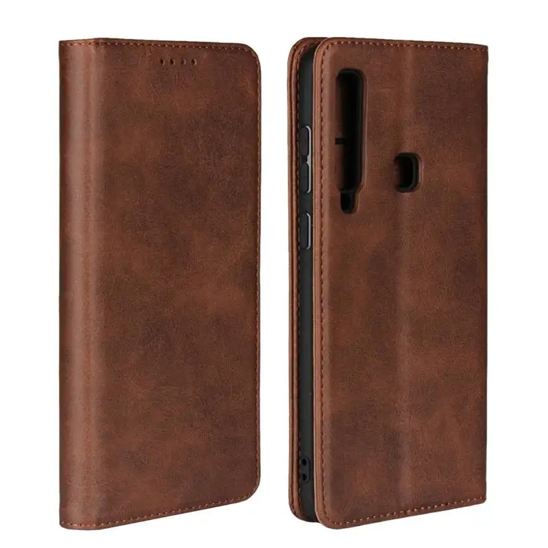 

Retro Flip Wallet Case For Samsung Galaxy S8 S9 Plus Note 8 9 Cover Magnetic PU Leather Phone Bag Case For Samsung A9 2018 Cover