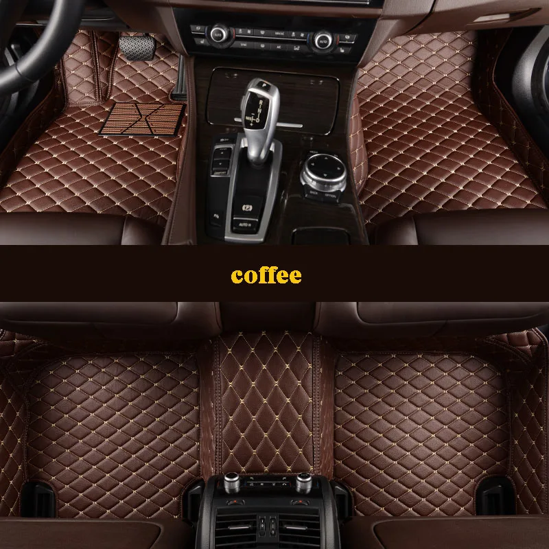 kalaisike Custom car floor mats for Acura all models MDX RDX ZDX RL TL ILX CDX TLX-L auto accessories car styling