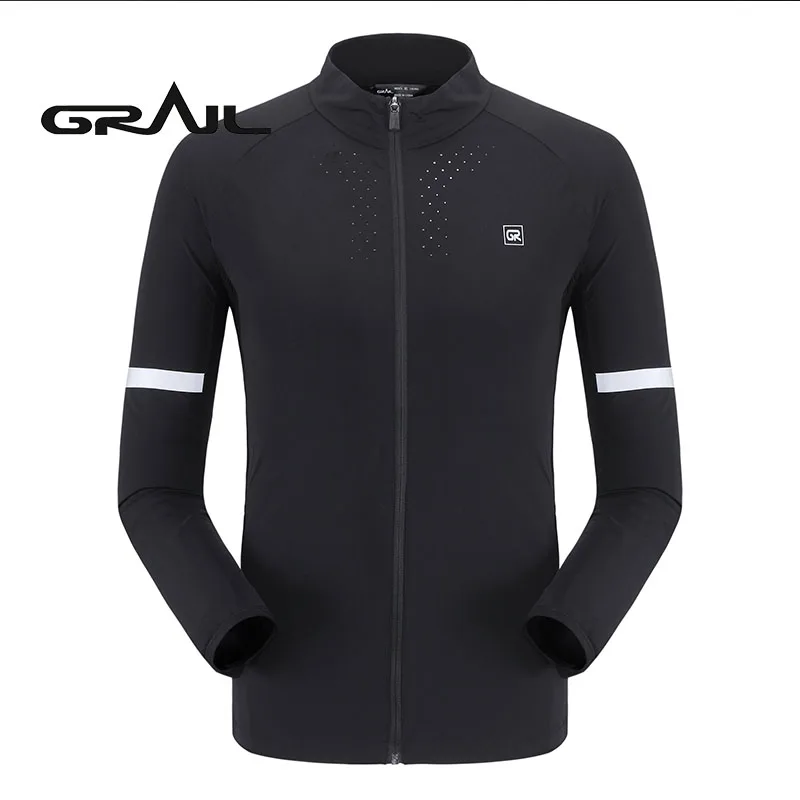 

GRAIL Men Outdoor Sport jacket Anti-sweat Jacket Superdry Coat for Camping Hiking M18036