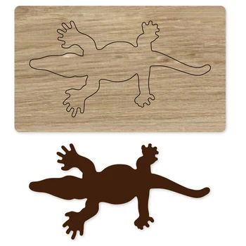 

2019 New Customized Wooden dies Crocodile Metal Cutting Dies Tools for Diy Scrapbooking Wooden Dies For Leather Crafts Making