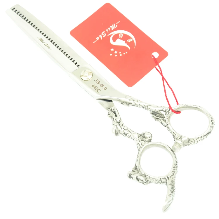 Meisha 6 дюймов Дракон ручка Профессиональные Парикмахерские ножницы Япония 440c Салон ножницы для стрижки волос Инструменты для укладки HA0329