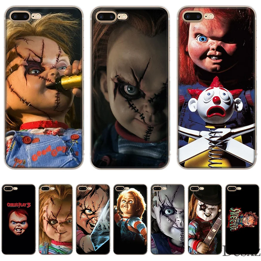 

Phone Case CHUCKY HORROR CHURSE OF CHUCKY CHILDS PLAY MOVIE DIY For Apple iPhone 8 7 6 6S Plus X XS XR MAX 5 5S SE Cover
