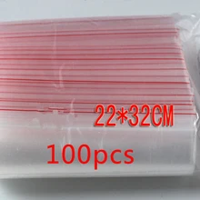 50 шт 22x32 см Прозрачные дорожные Подарочные Упаковочные пакеты пластиковый пакет для ожерелья/ювелирных изделий diy пользовательский ziplock прозрачный самоуплотняющийся мешок